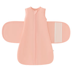 Newborn Sleep Sack Baby Swaddle 3-Way Adjustable Pink Wearable Blanket