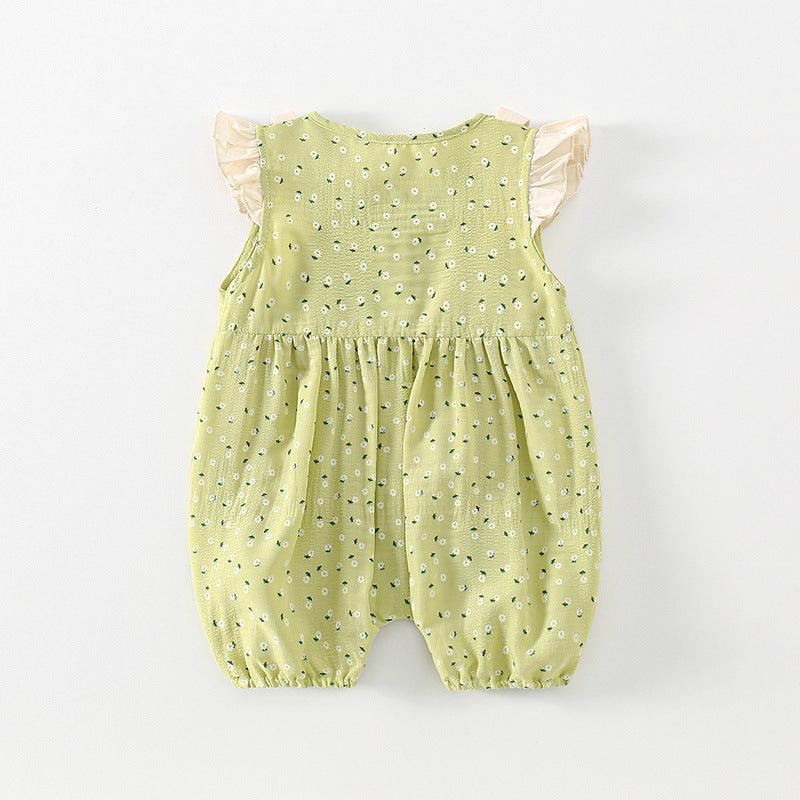 Cute Baby Girls' Floral Jumpsuits & Rompers