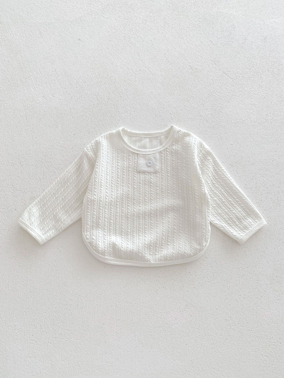 Infant kids Clothing Tops Loose Round Neck Casual Long Sleeve T-shirts