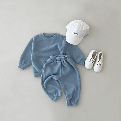Children's Casual Suit For Baby Boys Girls Autumn Sports Out Wear Outfits