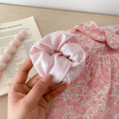 Robe fleurie de printemps pour bébé fille