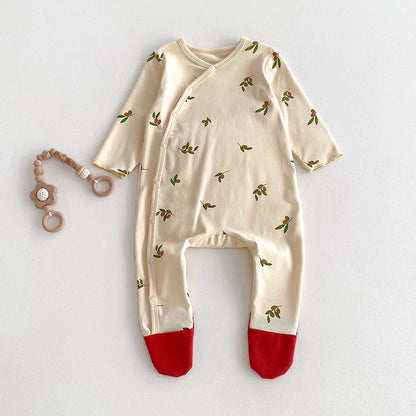 Infant Girls Boys Footed Sleeper Newborn Cotton Sleepwear Outfits