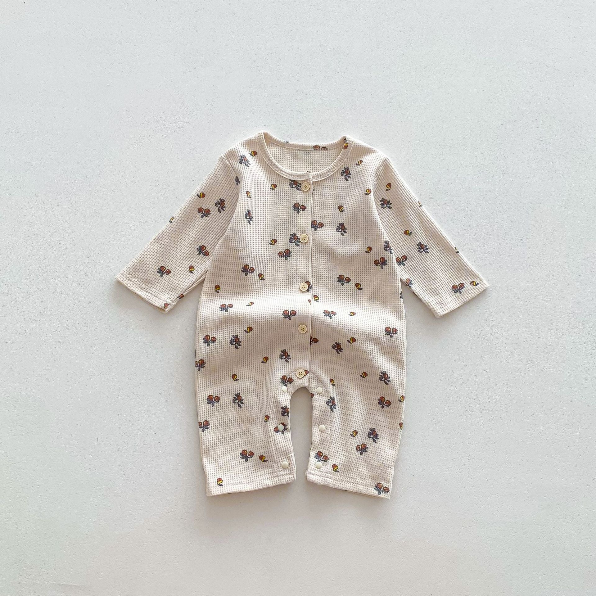 Waffle Onesies Baby Lounge Clothes