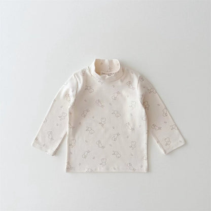 Infant Spring Autumn Winter T-shirt All Match Bottoming Tee