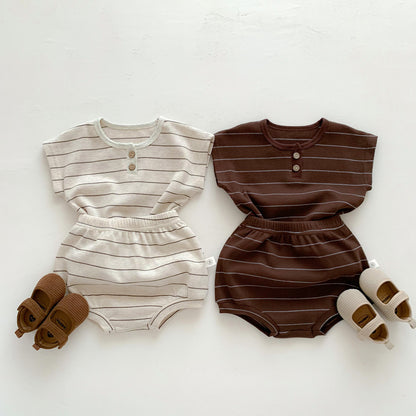 Baby Summer Striped 2 PC Sets