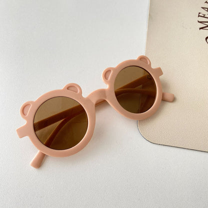 Cute bear baby girl boy sunglasses