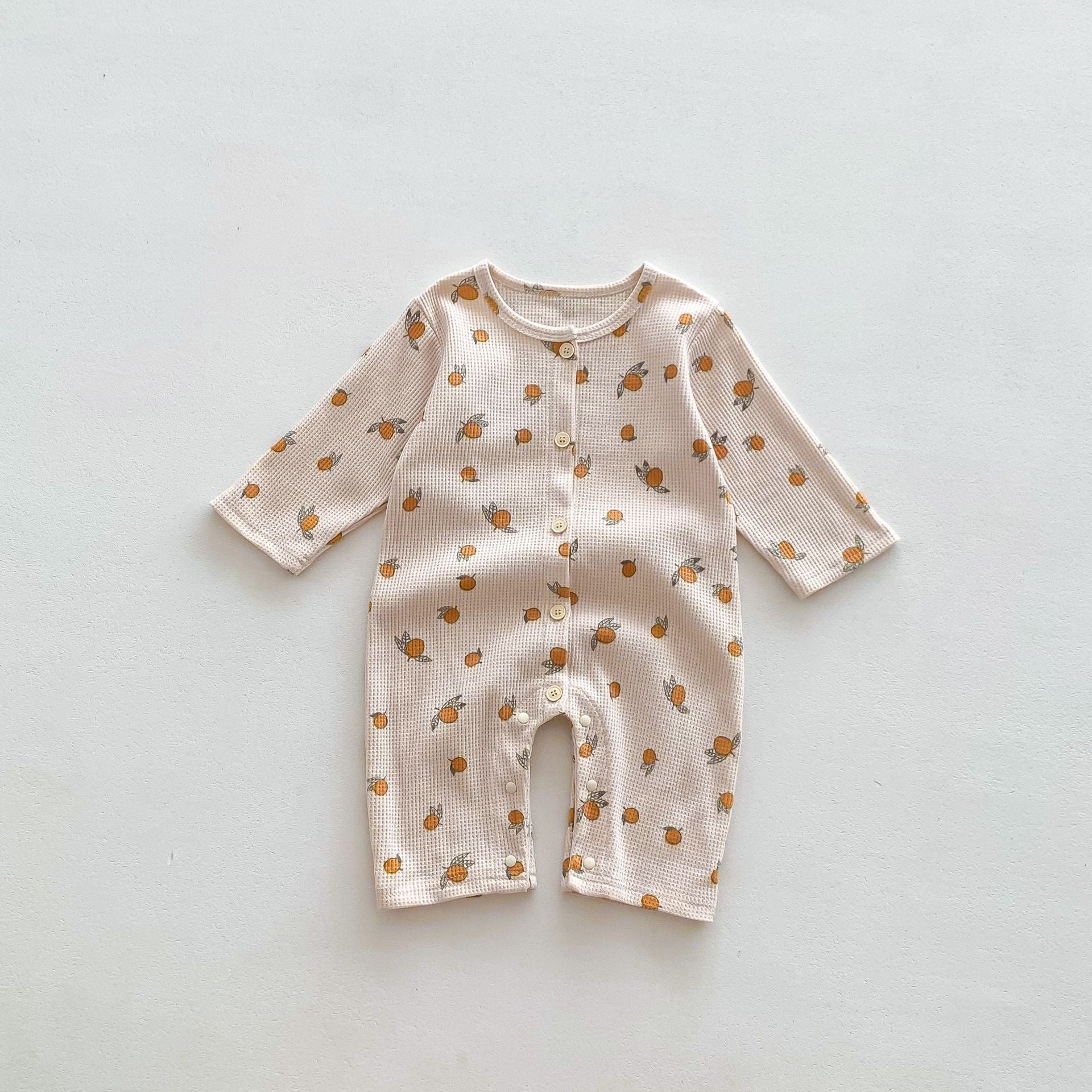 Waffle Onesies Baby Lounge Clothes