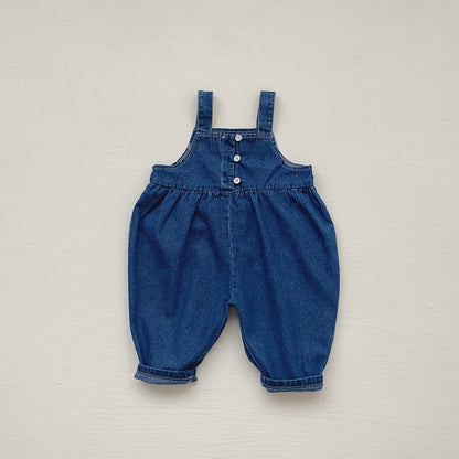 Family Matching Sibling Matching Denim Outfits for Baby Boys Girls