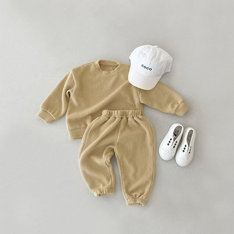 Children's Casual Suit For Baby Boys Girls Autumn Sports Out Wear Outfits