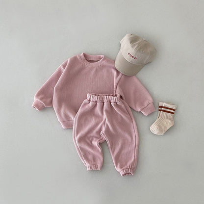 Children's Casual Suit For Baby Boys Girls Autumn Sports Out Wear Outfits