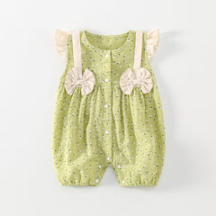 Cute Baby Girls' Floral Jumpsuits & Rompers