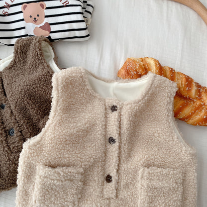 Unisex Baby Clothes Winter Overalls Cute Newborn Infant Jumpsuit