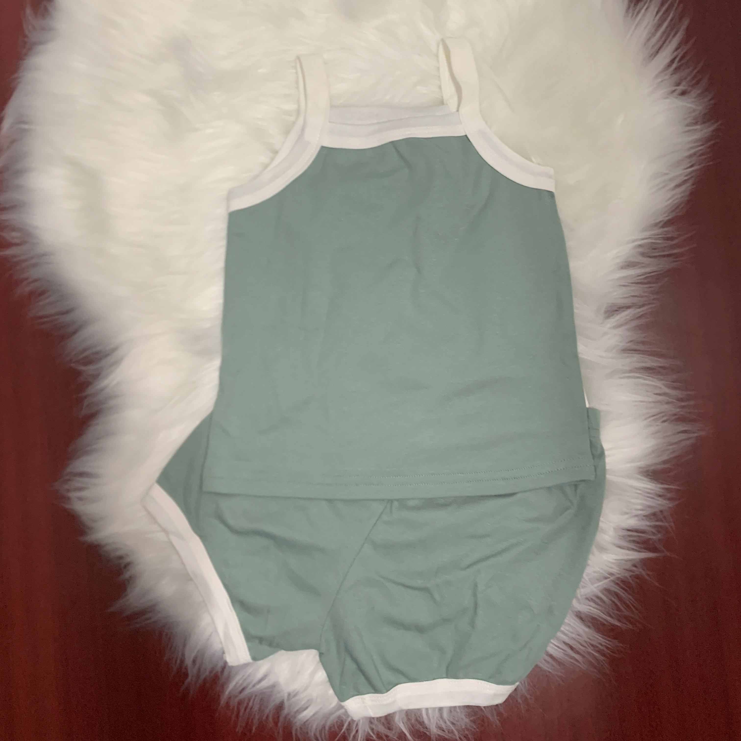 Ensemble gilet cool en coton pour bébé