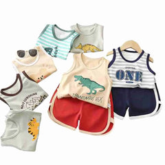 Toddler Baby Boy Summer Clothes Casual 2Pcs Outfits