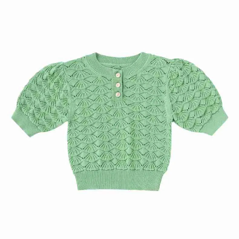 Toddler Girl Summer Knit Thin Sweater Top