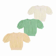 Toddler Girl Summer Knit Thin Sweater Top