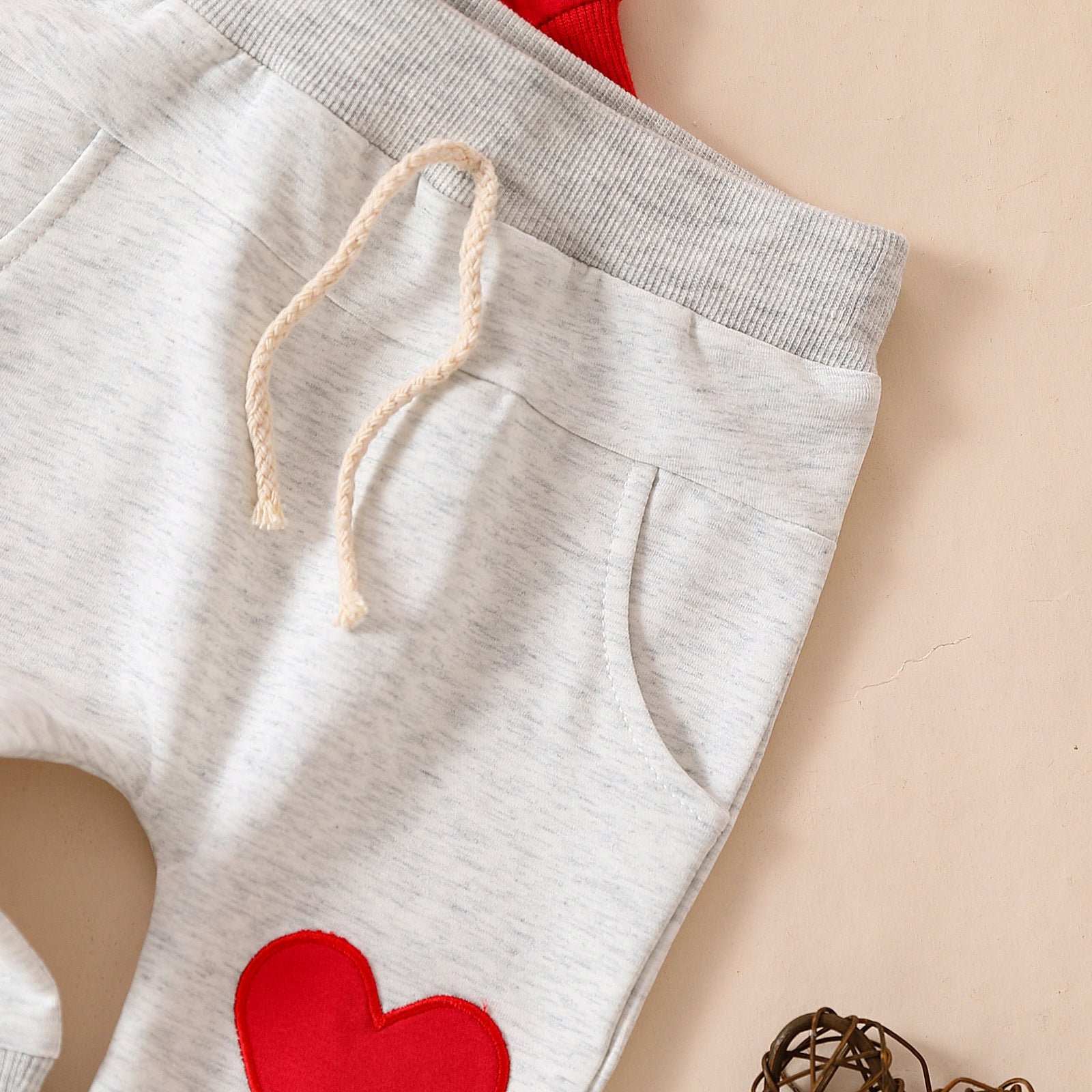 Valentine's Day Kids Casual Letter Set