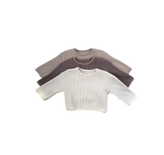 Baby Waffle Pullover Top