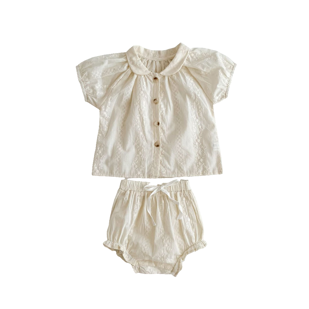 Baby Girl Exquisite Bummies 2PC Sets