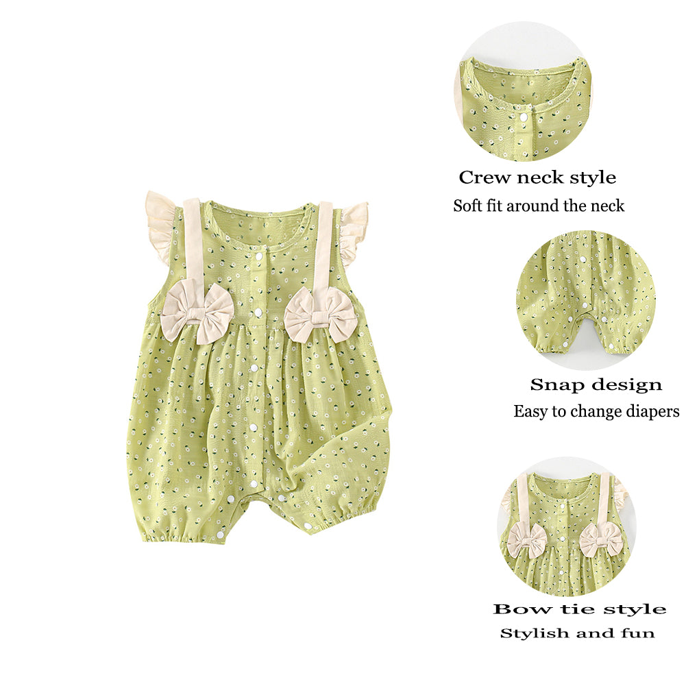 Cute Baby Girls' Floral Jumpsuits & Rompers