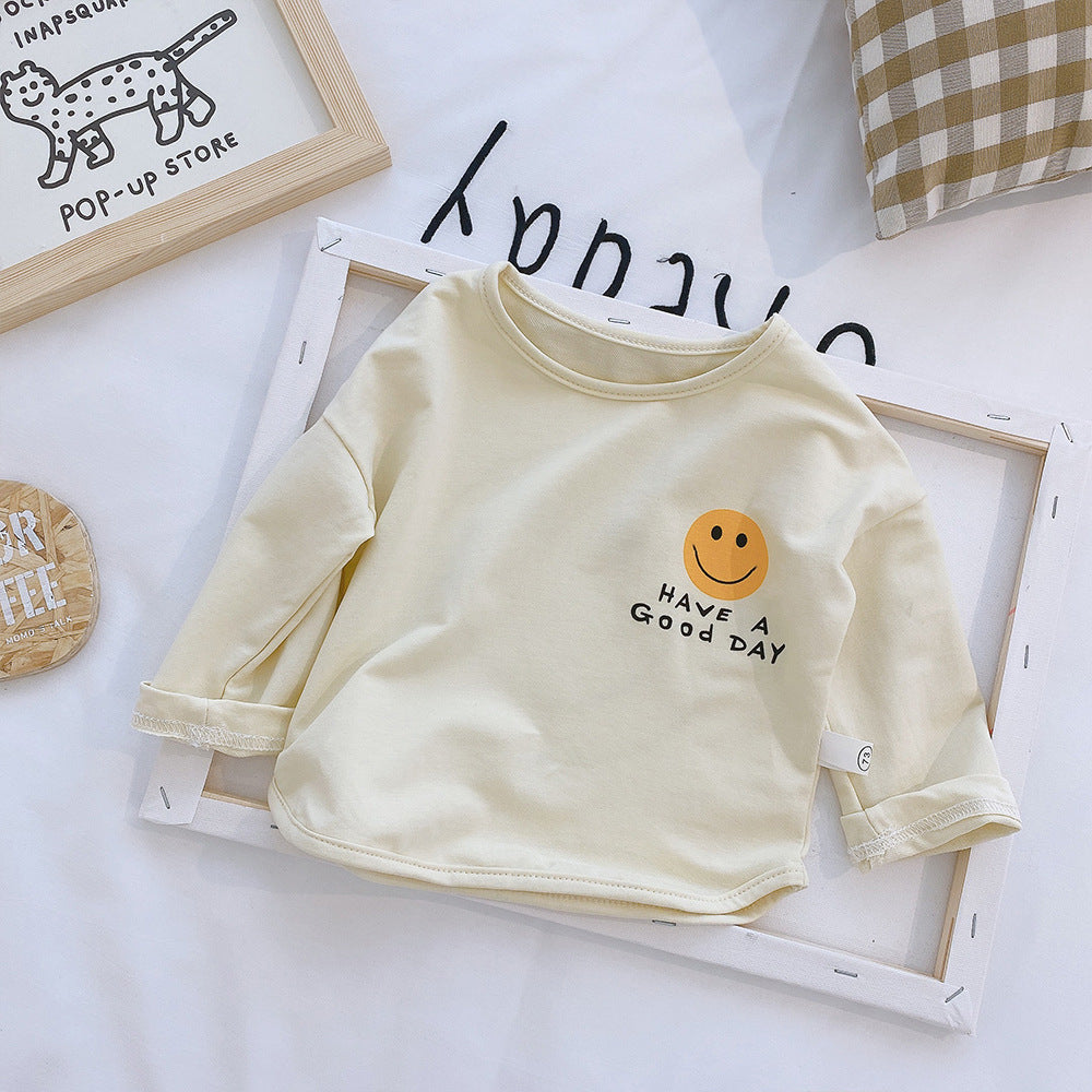 Bonne journée, tenues smiley pour enfants