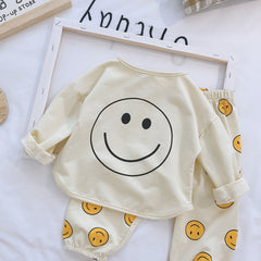 Bonne journée, tenues smiley pour enfants