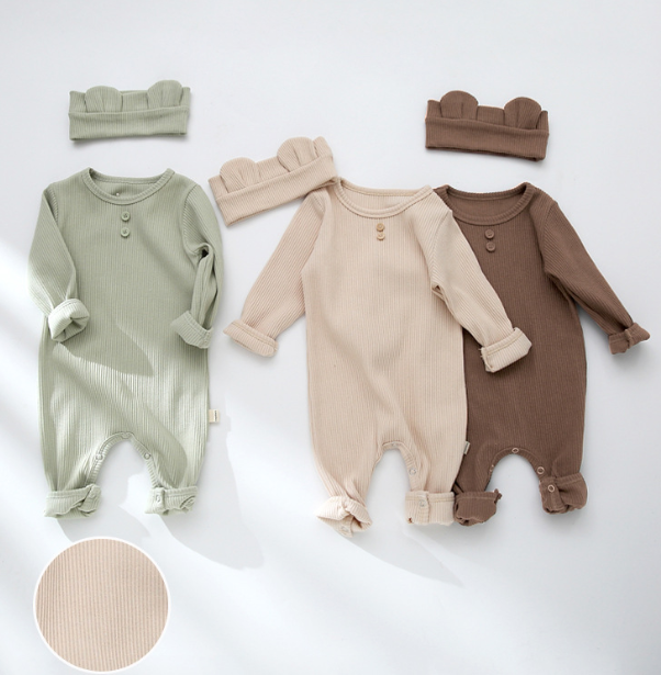 Baby's  Cotton Romper