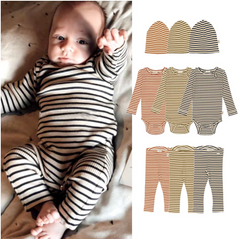 Kids Unisex Striped Sets