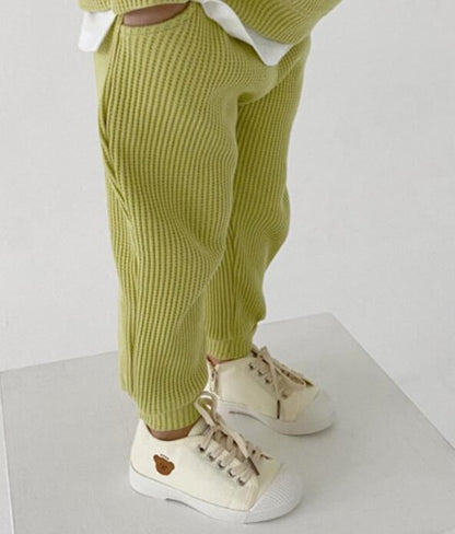 Infant children's casual knitted outfits