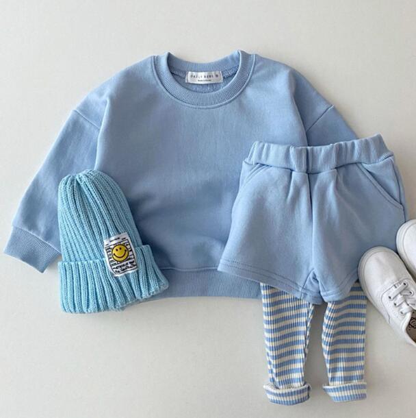 baby's spring and autumn casual trend outfits