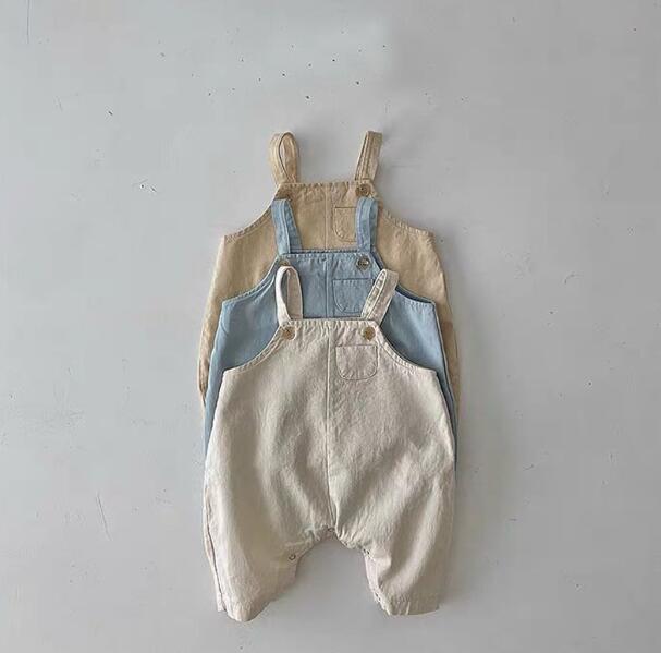 Baby Boy And Girl Cute Casual Overalls