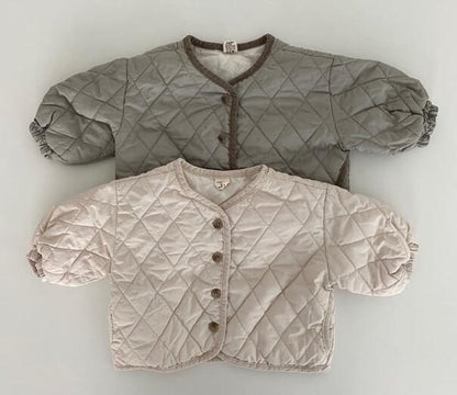 Baby wrapped cotton coat