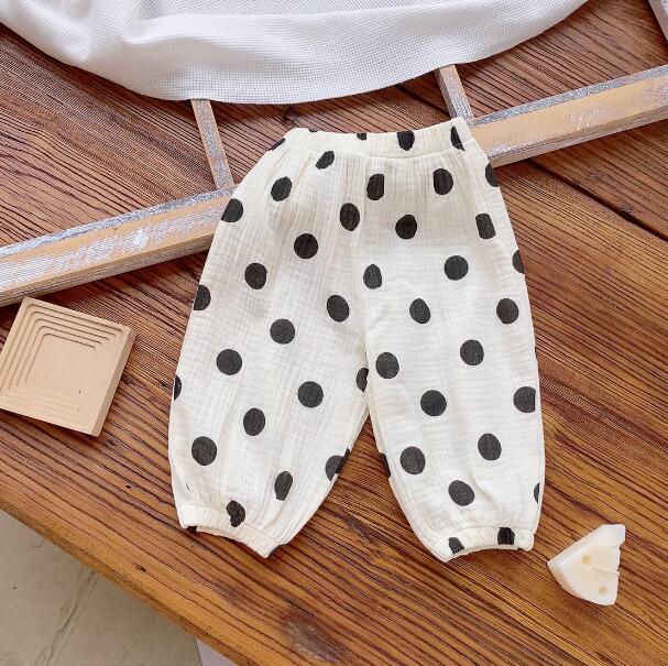 Pantalon de climatisation pour vêtements de bébé en coton