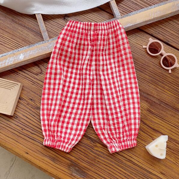 Cotton Baby Clothes Air Conditioning Pants