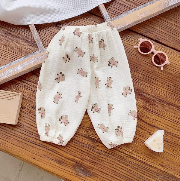 Cotton Baby Clothes Air Conditioning Pants