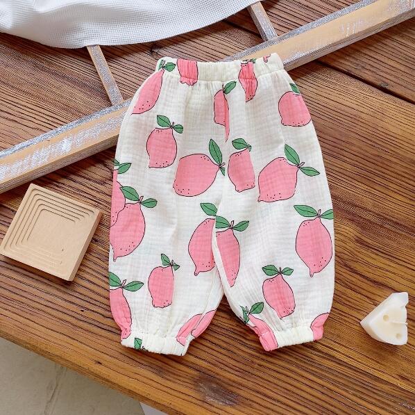 Cotton Baby Clothes Air Conditioning Pants