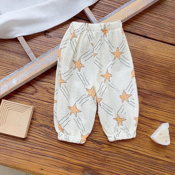 Pantalon de climatisation pour vêtements de bébé en coton