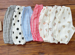 Cotton Baby Clothes Air Conditioning Pants